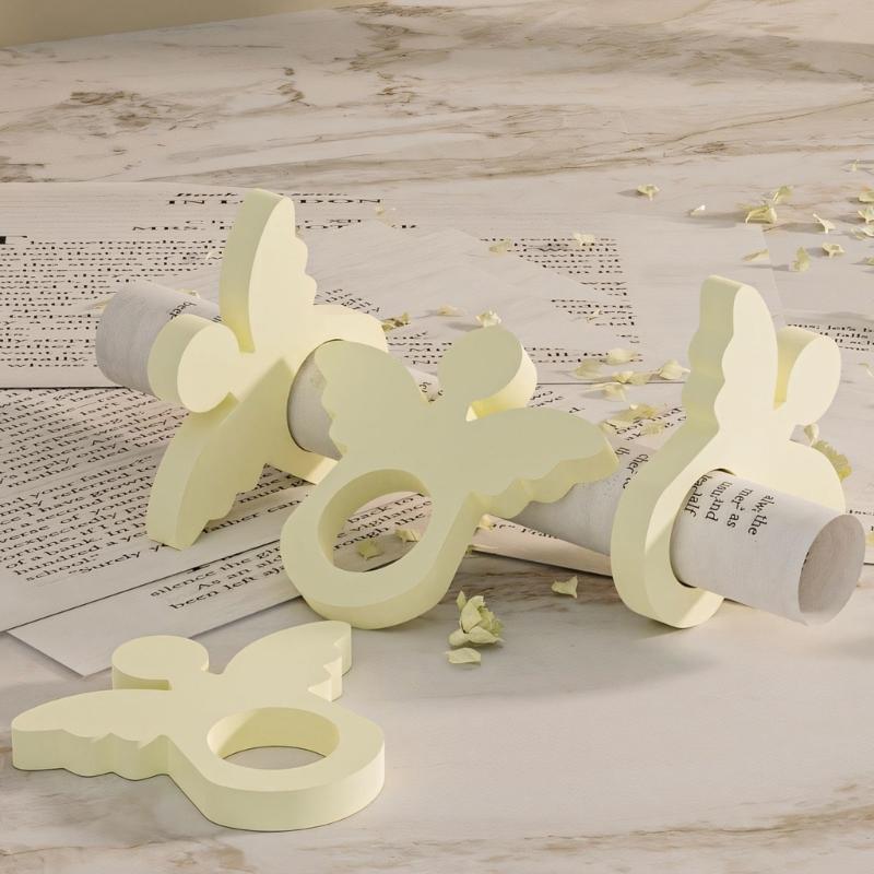 Reusable Silicone Angelic Wing Mould for Fragrances Diffuser Craft Home Decoration Handmade Gift Art Creation