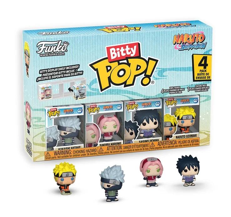 NARUTO SHIPPUDEN - Funko Bitty Pop 4 Pack 2.5cm Team 7
