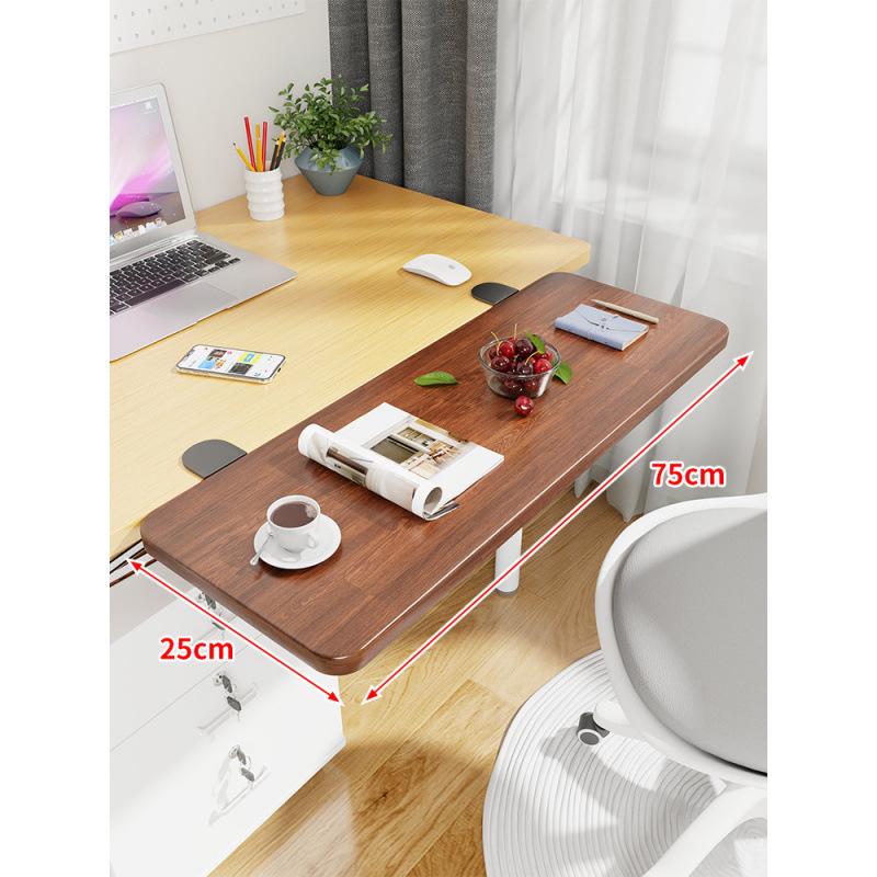 Składana Podpórka pod Nadgarstki do Klawiatury Biurkowej: Wydłużony wspornik krawędzi stołu do stanowiska pracy w akademiku