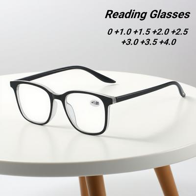New Fashionable Personalized HD Women's Reading Glasses Retro Neutral High Quality Multi Color Versatile Presbyopia Glasses