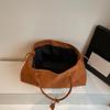 Yogodlns Women Vintage Tote Bag Solid Color Shoulder Bag Large Capacity Handbag Commute Satchel Bag for Work Travel Shopping