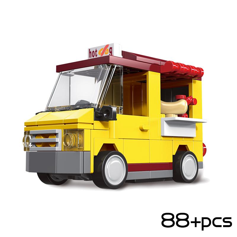 Premium-Quality Decool Compact Size High-Standard Pull Superior-Grade Back Car First-Class Building-Set First-Class Building-Bricks Top-Grade T1