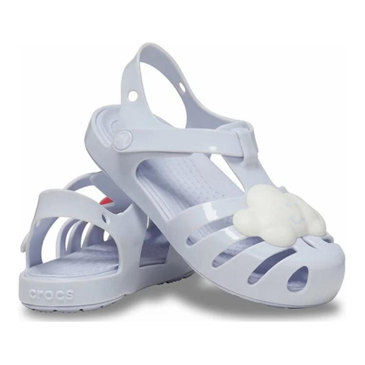 Crocs Comfortable Versatile Non-Slip Breathable Childrens Sandals Kids sandals Blue 208445-5AF