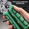 Ergonomic Handle Electrical Tool with None Contact Voltage Detection Wire Stripping and Cutting Capabilities Ergonomic Handle