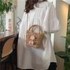 Adorable 2024 Mini Woven Straw Bag In Brown And Beige Ideal For Daily Outfits