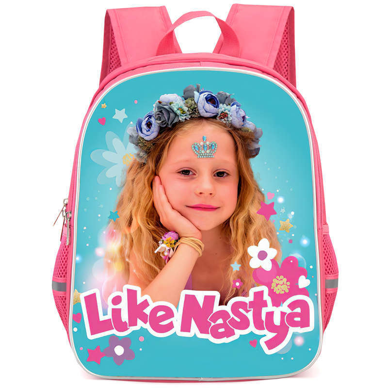 Like Nastya Nastya Înconjurată Rucsac Anime Bărbați Și Femei Ghiozdane standard blue