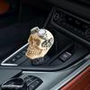 28GC Cool Resin Unique Skull Head Gear Shifts Knob Shifter Lever Manual Transmission