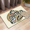 Barber Shop Rug Floor Mat for Living Room or Bedroom Soft and Comfortable Carpet a Gift for Birthday and Holiday.MFF0918408