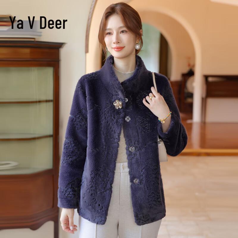 

Yalu Women s Winter Wool Blend Coat 2XL