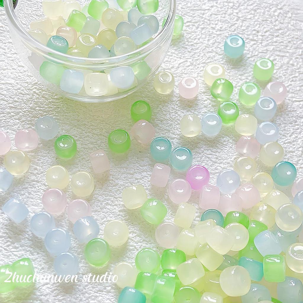 Frühlingskollektion: 8mm Lampwork-Perlen zum Basteln von Schmuck & Armbändern