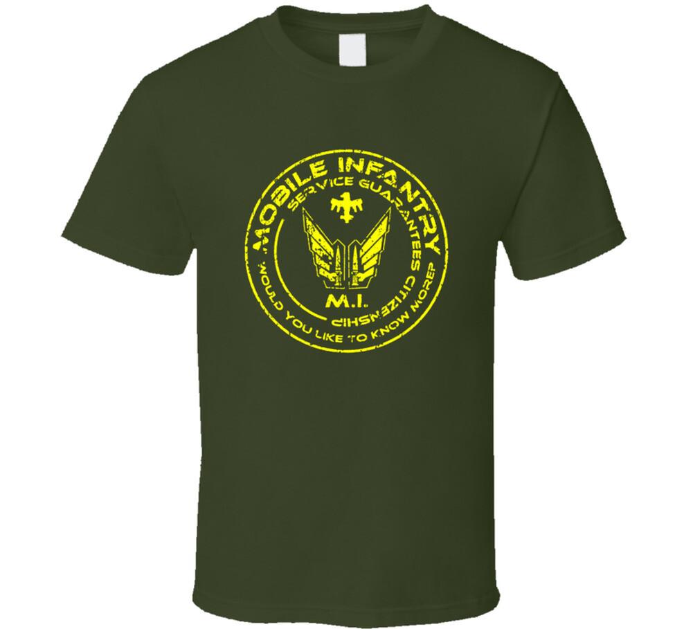 Starship Troopers - Mobile Infantry T Shirt Mens Womens Tees Top S