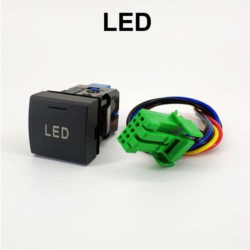 

Светодиодный точечный светильник, радар, датчик парковки, камера, видеорегистратор, монитор, вентилятор, кнопка переключения радара, провод для Toyota