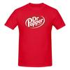 Y2k Dr Pepper Soft Drink Box American Retro Tshirt Niche Simplicity Highdefinition Printing Basic Tee