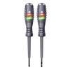 2-In-1 2Pc Screwdriver Electricity Detector High Torque Strong Magnetic Voltage Test Pen Screwdriver For Electricity Detection