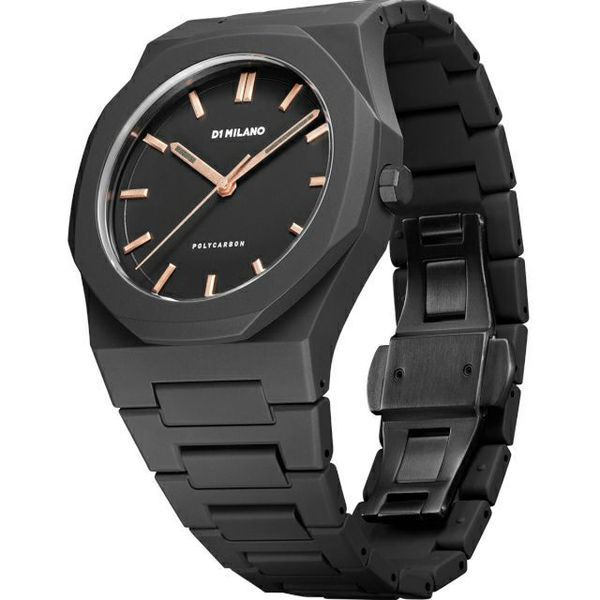 D1 Milano POLYCARBON Quartz 3-Hand PCBJ12 Wrist Watch