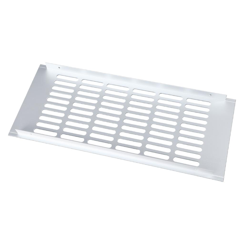 Wide Vent Perforated Sheet Aluminum Alloys Air Vent Cover Ventilations Grilles Rectangles Metal Louvered Grills Cover