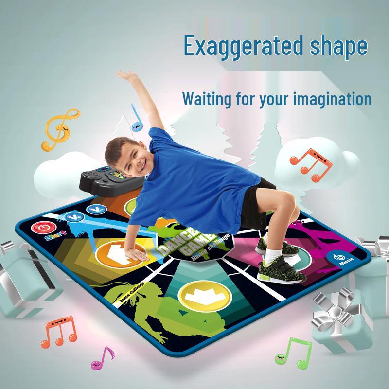 Children s Music & Dance Sensory Mat - Interactive Fitness & Game Toy