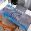 Stilvolles Marmormuster-Mauspad Gamer Büro-Matte Mauspad Leichter Gaming-Raum Schreibtischmatte Kunst Tastaturmatten Mausepad Firma