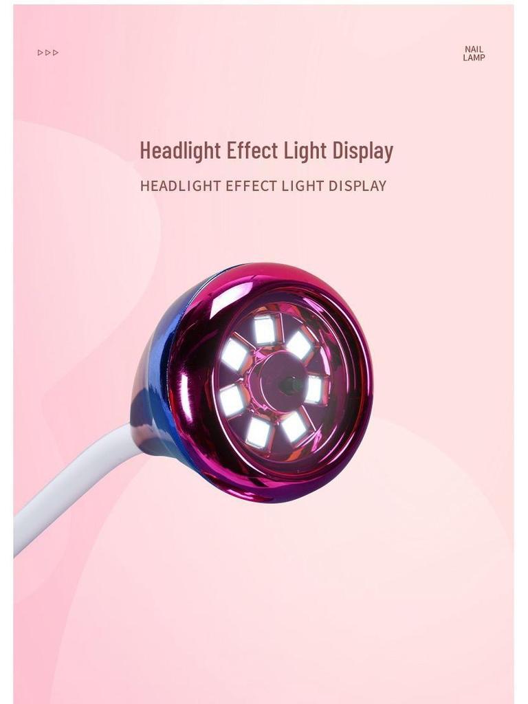 Doppelte UVLED-Nagellampe zum Aushärten von Gelnagellack