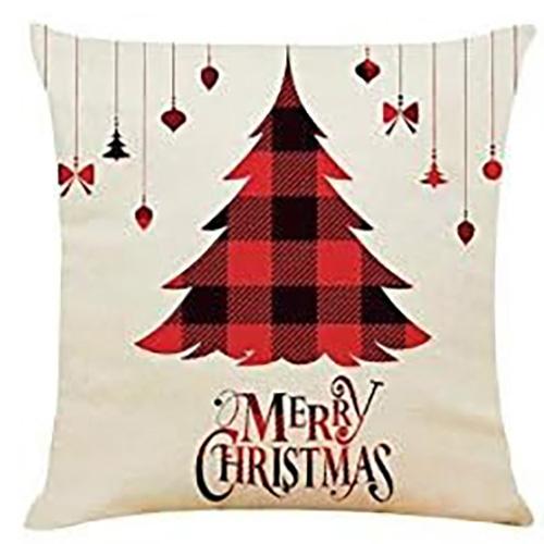Festive Christmas Pillowcases: Deer, Snowflake, Santa Beard, and Tree Designs! sofas, bedroom pillow covers, holiday gifts