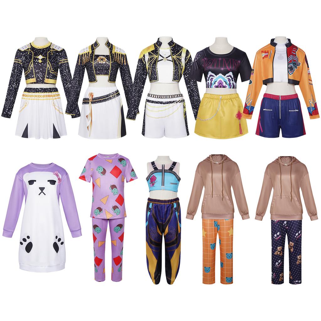 Demon Hunter Cos Suit Print Rumizoy Mira Cosplay Cosplay 2D Adult