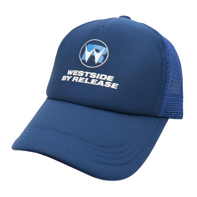 Driver Truck Cap Men's Casual Breathable Mesh Cap Outdoor Shade Sun Hat Hard Top Baseball Cap New