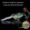 Fishing Lure Slow Sinking Artificial Fish Baits Topwater Crankbaits Wobbler Artificial Hard Baits Easy to Use