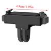Magnetic Quick Release Adapter For Action Cameras Foldable Mount Double Interfaces 1/4 Screw And  Design Securedly