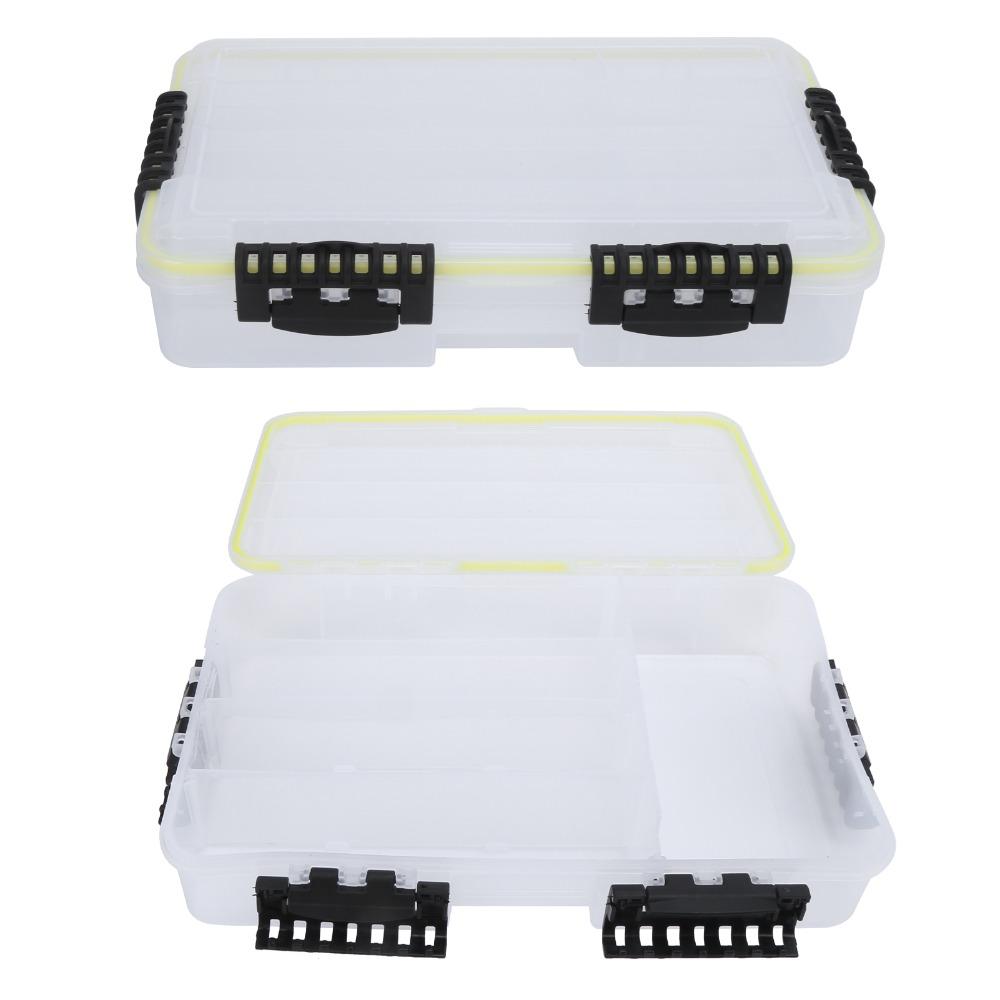 Waterproof Lure Organizer Box with Removable Partitions Fishing Tackle Box  Fishing Outdoors