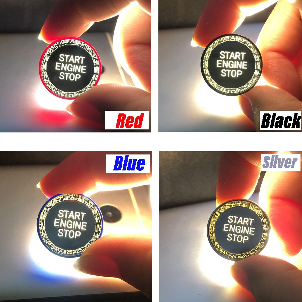 Crystal Style Start Stop Engine Push Switch Buttons Cover For Mercedes Benz A B CLA GLA GLB Class W177 W247 C118 X247