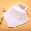 Basics White Cotton Square Towel 100% Cotton Face Towel 30 X 30cm, Soft Small Towel Handkerchief for Hand, Kitchen and Cleaning