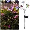 3 Heads Butterfly Stake Lights RGB Garden Floor Lamp Swaying Butterfly Lights Wedding Courtyard