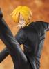 TAMASHII NATIONS Figuarts ZERO ONE PIECE Black Leg Sanji, approximately 130mm, ABS & PVC, painted, finished figure