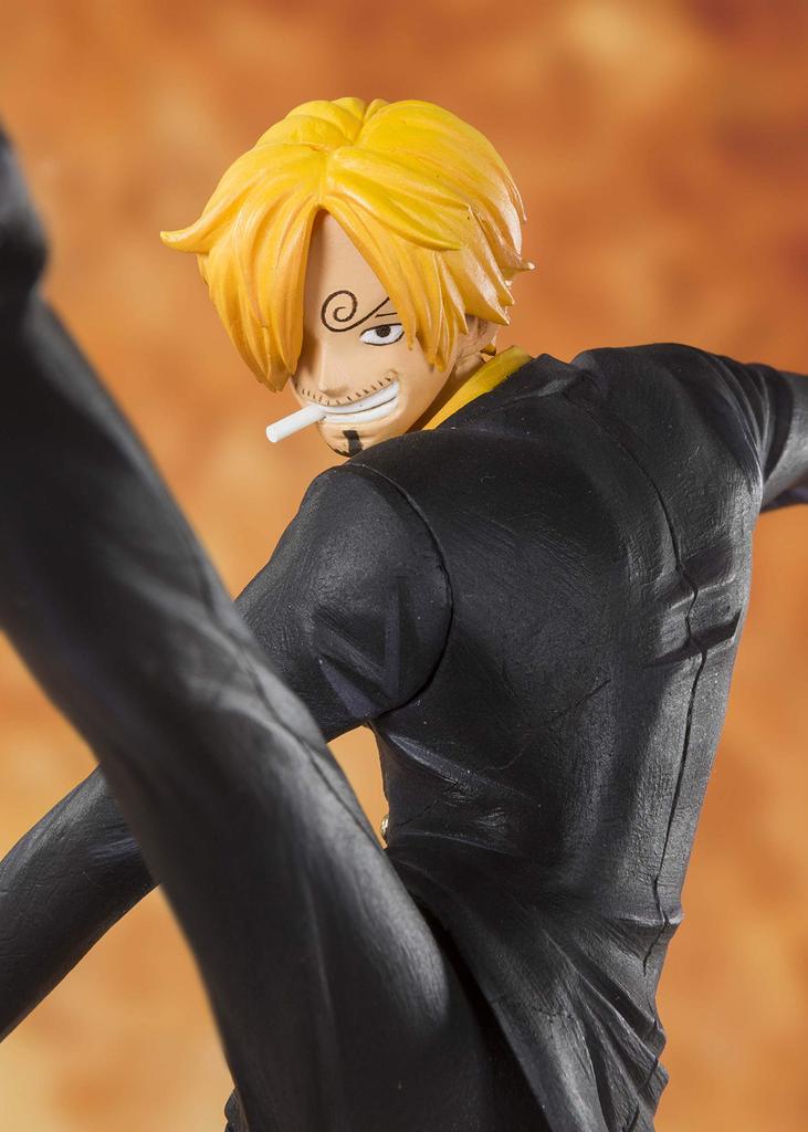 TAMASHII NATIONS Figuarts ZERO ONE PIECE Black Leg Sanji, approximately 130mm, ABS & PVC, painted, finished figure