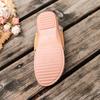 2026 Fashionable Plus Size Open-Toe Wedge Sandals for Women - Comfortable, Lightweight, Versatile, and Stylish Hollow Design