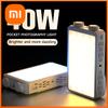 Xiaomi BOSHENG 40W LED Camera Light 2500K-9000K Bi-Color 4400mAh Video Lamp Handle Portable Light Photography Light With CCT On Camera