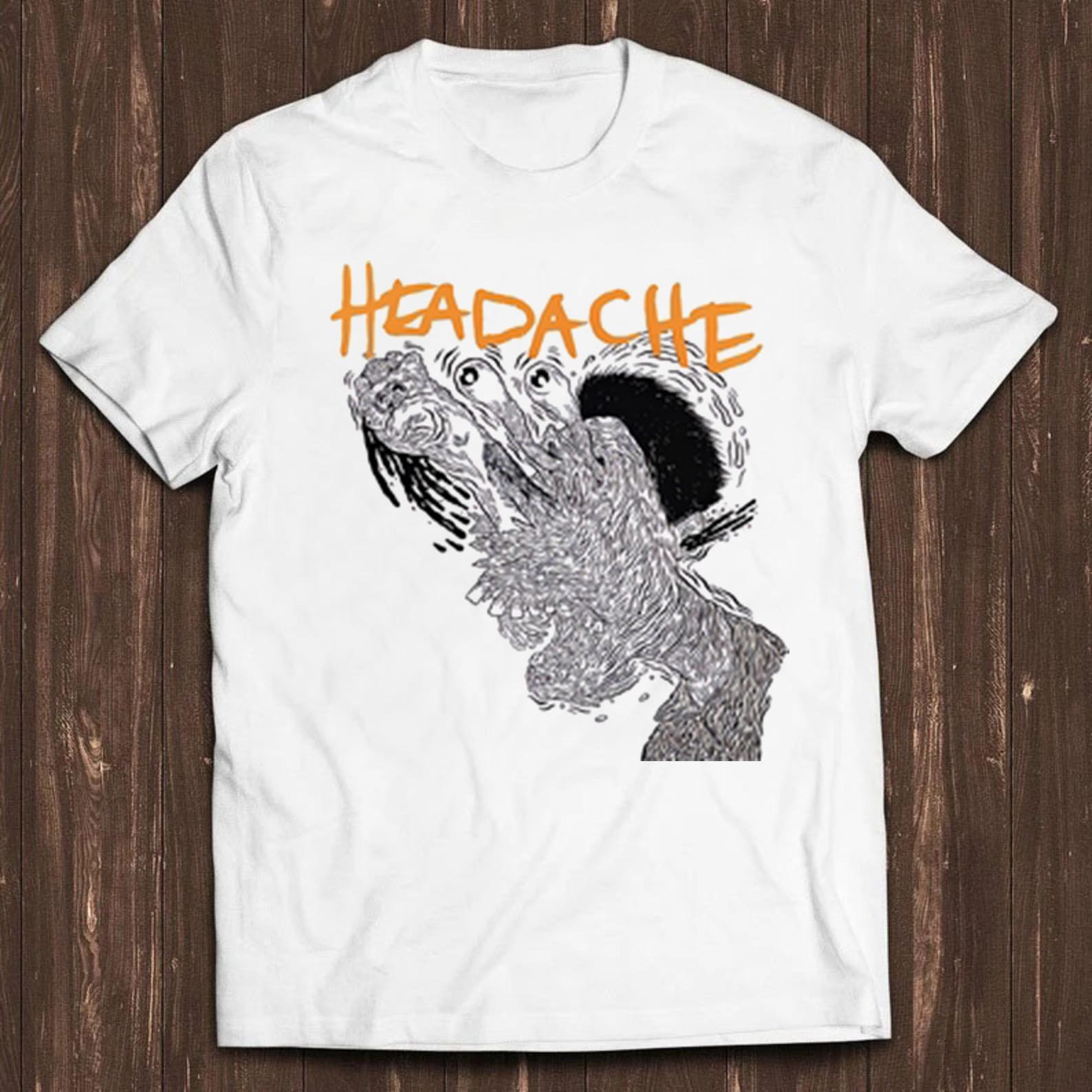 Big Black Headache Music Noise Rock Atomizer Scratch Acid Gift Tee T Shirt C2102 S