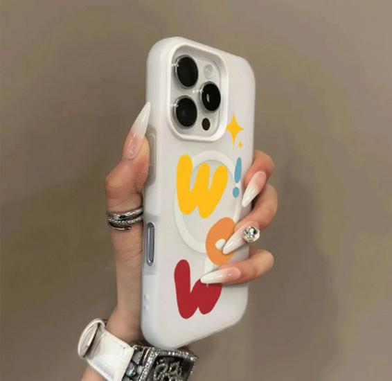 

Creative Jelly Magnetic Case: Colorful Cartoon Style for 17 Pro Max, 16, 15 Pro, 14/INS Phones 14