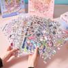 Rainbow Island Scenery Sticker Book Miniature Scene PET Sticker For Journal Photo Album Laptop Scrapbooking Decoration