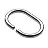 Shower Curtain Rings - Croydex - Pack of 12 - Chrome - Metal - Bathroom Accessories