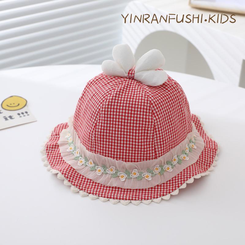 Baby Hat Spring and Autumn Cute Baby Girl Sun Hat Newborn Baby Toddler Spring Fisherman Hat Trend