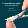 Curved Anti-Pinch Nail Clippers for Infants and Children - Nail Salon Manicure Beauty Scissors