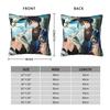 Genshin Impact Scaramouche And Wanderer Game Square Pillowcase Pillow Cover Cushion Zip Decorative Comfort Throw Pillow for Home