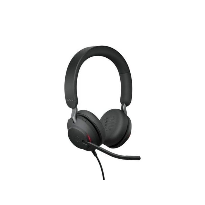 Mikroheadset - Jabra - Evolve2 40 SE UC - Kabelový - USB-C - Stereo - Potlačení hluku