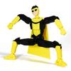 3D-gedruckte Superhelden Unbesiegbar 2.0 Anime Mehrgelenkige Shapeshift-Spielzeuge Actionfiguren Mannequin-Modell Ornamente Geschenke