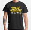 Arcade Space Invaders Video Game Retro Vintage T -Shirt for Arrivals Male Funny Top Tees 100% Cotton Novelty  Plus Size