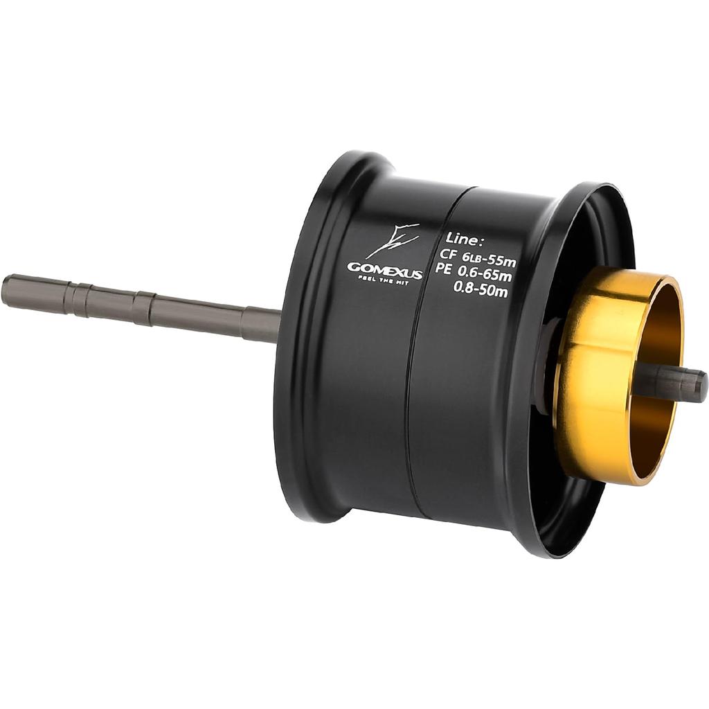 Gomexus OT80 Bait Reel Spool Daiwa Tatula 80 Series Replacement Spool for Left and Right Use 3g Compatible with Lightweight Lures Improved Long