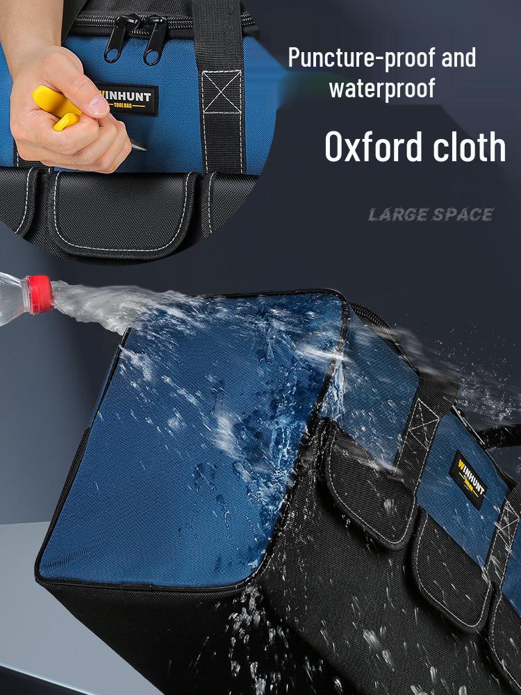 Everwinners Sturdy Multifunctional Canvas Tool Bag for Electricians