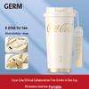 GEMEI Coca-Cola Shimmer Insulated Tumbler with Straw