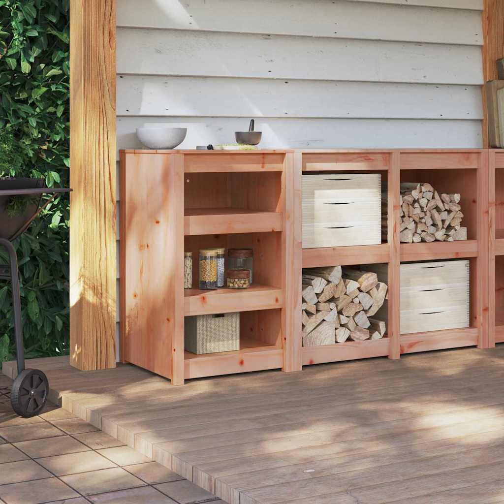 Kitchen Cabinet MEPPEL Brown Oak Effect 55 X 55 X 92 Cm